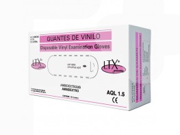 Imagen del producto Ltx guantes vinilo aql 15 T-M 100uds