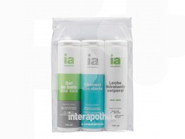 Interapothek neceser de viaje gel + champú + leche hidratante Imagen del producto Interapothek neceser de viaje gel + champú + leche hidratante