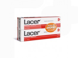 Lacer Pasta dental PROMO 125ml x 2uds Imagen del producto Lacer Pasta dental PROMO 125ml x 2uds