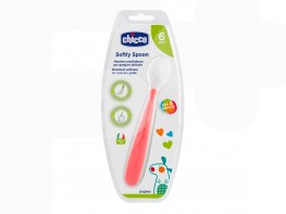 Imagen del producto Chicco Cuchara silicona roja +6 meses