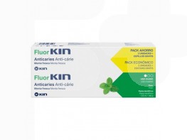 Fluorkin Pack Pasta anticar + 125ml cep pack 2x1 Imagen del producto Fluorkin Pack Pasta anticar + 125ml cep pack 2x1
