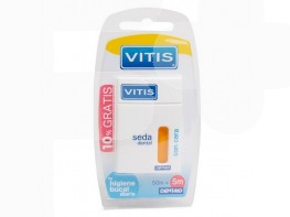 Imagen del producto Vitis Cinta dental Dentaid con cera + 10% GRATIS