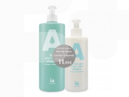 Imagen del producto Interapothek Pack gel baño 750ml + loción 400ml para pieles atópicas