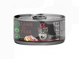 Imagen del producto Alpha Spirit As lata cordero pera 6x400g