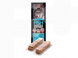 Imagen del producto Alpha Spirit as snack para perro pescado 16x35g