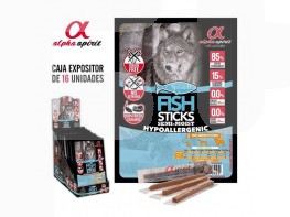 Alpha Spirit ristra de barritas pescado 4x10g 16ud Imagen del producto Alpha Spirit ristra de barritas pescado 4x10g 16ud