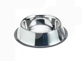 Biozoo Comedero acero inox. antideslizante 0.4l Imagen del producto Biozoo Comedero acero inox. antideslizante 0.4l