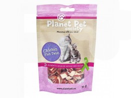 Imagen del producto Planet Pet gato snack pollo y pescado tw