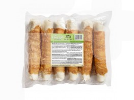 Imagen del producto Planet Pet rollito cuero con pollo 18cm