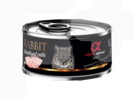 Imagen del producto Alpha Spirit lata gato pavo frambuesas 18x85gr