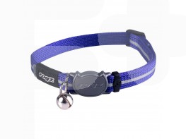 Imagen del producto Rogz collar para gato azul alleycat