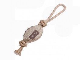 Imagen del producto Petuky natural mordedor peluche pelota rugby