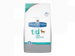 Hill´s t/d Mini Prescription Diet Dental Care pienso para perros 10kg Imagen del producto Hill´s t/d Mini Prescription Diet Dental Care pienso para perros 10kg