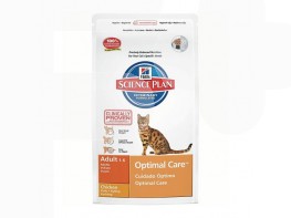 Imagen del producto Hills Science plan optimal care dry food for adulto cats (pollo) 10kg