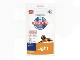 Imagen del producto Hills science mat. 7+ light med dog 12kg