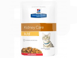 Hills diet kd pouches cats salmon 12x85g Imagen del producto Hills diet kd pouches cats salmon 12x85g