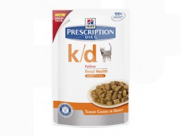 Hills diet kd pouches cats chiken 12x85g Imagen del producto Hills diet kd pouches cats chiken 12x85g