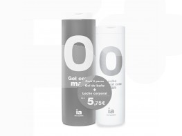 Imagen del producto Interapothek pack gel 750ml + leche corporal cero 400ml hombre