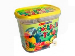 Imagen del producto Kiki cocktel de frutas para loros bote 300g