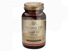 Solgar Vitamina d3 4000ui 100mcg 60 cápsulas Imagen del producto Solgar Vitamina d3 4000ui 100mcg 60 cápsulas