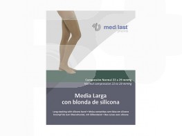 Medilast Media larga blonda beige t/m Imagen del producto Medilast Media larga blonda beige t/m