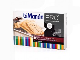 Bimanan pro galletas cereal/choco 16uds Imagen del producto Bimanan pro galletas cereal/choco 16uds