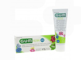 GUM NIÑOS GEL DENTAL FRESA 2-6 AÑOS 50ML Imagen del producto GUM NIÑOS GEL DENTAL FRESA 2-6 AÑOS 50ML