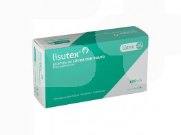 Imagen del producto GUANTES LISUTEX LATEX EXPLOR. T/M 100U