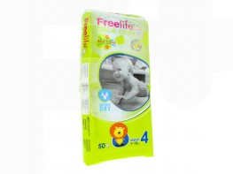Imagen del producto Freelife Pañal bebecash 4 maxi 7-18kg 48uds