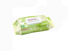 Imagen del producto Freelife toallitas húmedas sensitive 72u