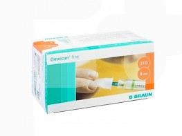 Agujas omnican fine 31gx8mm r/931g08s41 Imagen del producto Agujas omnican fine 31gx8mm r/931g08s41