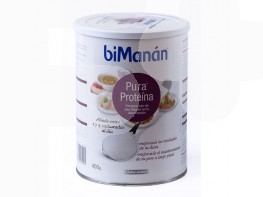 BIMANAN PROTEINA PURA SABOR NEUTRO 400GR Imagen del producto BIMANAN PROTEINA PURA SABOR NEUTRO 400GR