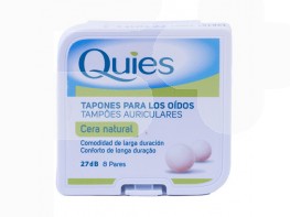 Imagen del producto QUIES TAPONES DE OIDO CERA 16 UDS