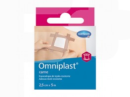 Omniplast esparadrapo tela rosa 5mx2,5cm Imagen del producto Omniplast esparadrapo tela rosa 5mx2,5cm