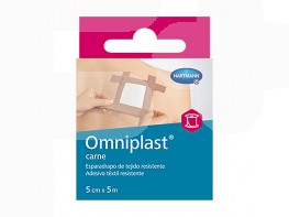 Omniplast esparadrapo tela rosa 5mx5cm Imagen del producto Omniplast esparadrapo tela rosa 5mx5cm