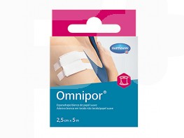 Omnipor esparadrapo papel 5mx2,5cm Imagen del producto Omnipor esparadrapo papel 5mx2,5cm