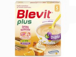 Imagen del producto Blevit Plus Duplo 8 cereales al estilo bizcocho 2x300g
