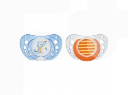 Chicco Chupete physio air caucho azul 6-12 meses 2uds Imagen del producto Chicco Chupete physio air caucho azul 6-12 meses 2uds