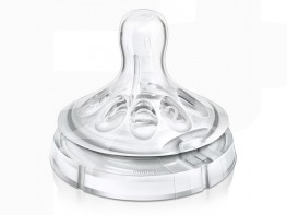 Imagen del producto Avent natural tetina f.lento 1 mes 2 und