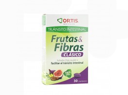 Ortis frutas fibras clasico 30 comprimidos Imagen del producto Ortis frutas fibras clasico 30 comprimidos