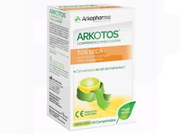 ARKOTOS 24 COMPRIMIDOS PARA LA TOS Imagen del producto ARKOTOS 24 COMPRIMIDOS PARA LA TOS