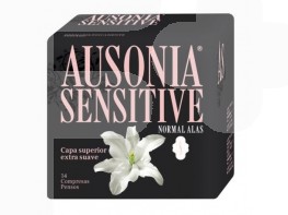 Imagen del producto Ausonia compresas sensitive normal alas 14 und