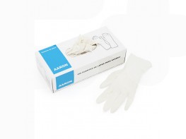 Imagen del producto Aaron Guantes latex talla grande 100uds