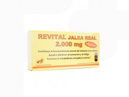 Revital jalea real 2000mg 20 viales bebibles Imagen del producto Revital jalea real 2000mg 20 viales bebibles
