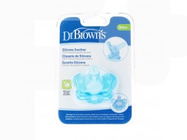 Dr.Brown's chupete silicona azul 0-6 meses Imagen del producto Dr.Brown's chupete silicona azul 0-6 meses
