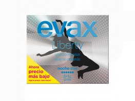 Evax Liberty noche compresas con alas 9u Imagen del producto Evax Liberty noche compresas con alas 9u