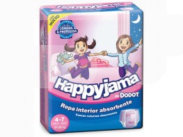 Imagen del producto Dodot Pañal Happyjama T7 17-29k niña 17uds