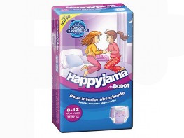 Imagen del producto Dodot Pañal Happyjama T8 27-57k niña 13 uds