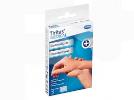 Hartmann tiritas medical quemaduras 4,5x6,5cm 3u Imagen del producto Hartmann tiritas medical quemaduras 4,5x6,5cm 3u