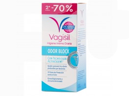 Imagen del producto Vagisil higiene íntima diaria odor block pack 2x250ml
